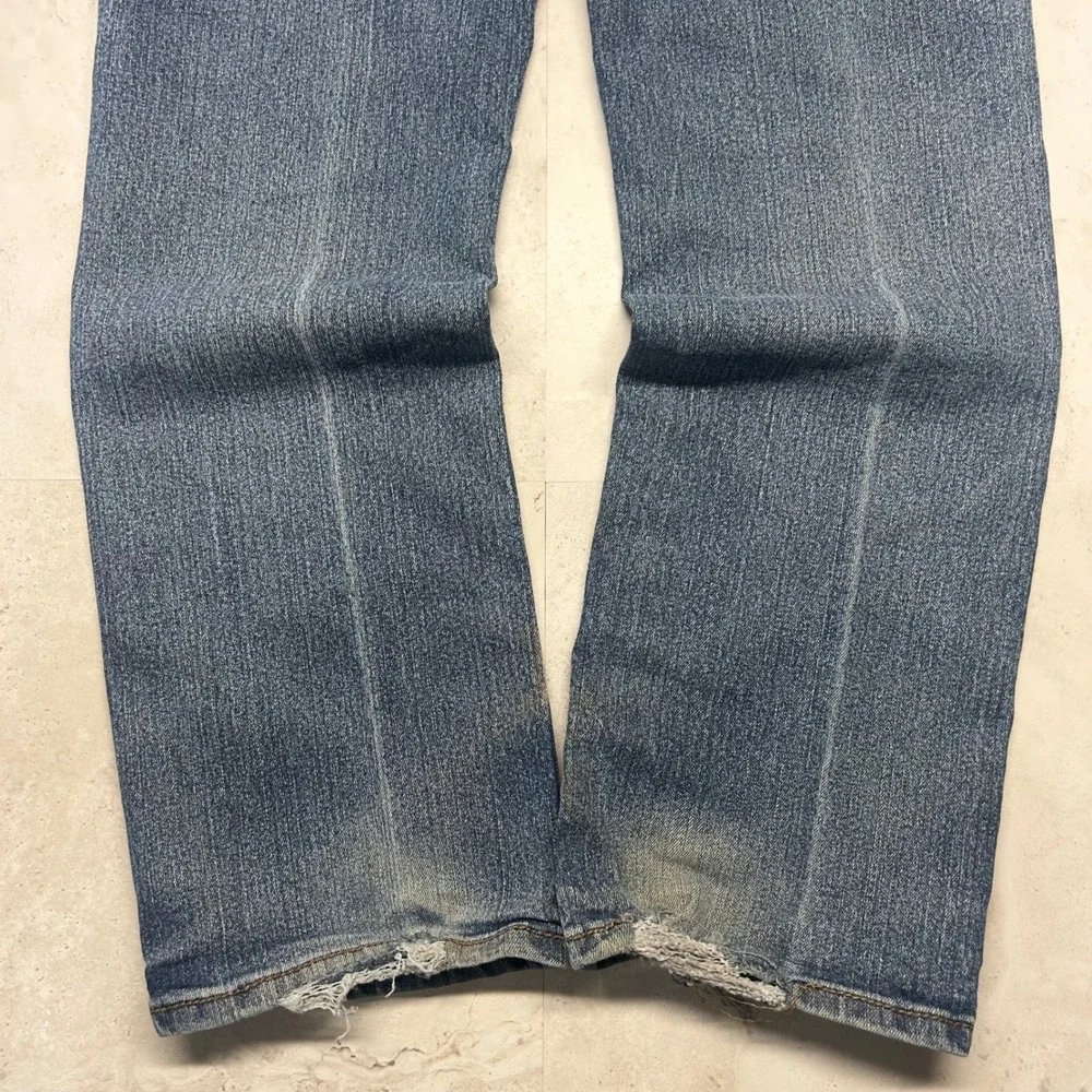 Ariat Rebar M5 Straight Leg Jeans Blue Mens 32x34 Medium Wash Workwear Denim